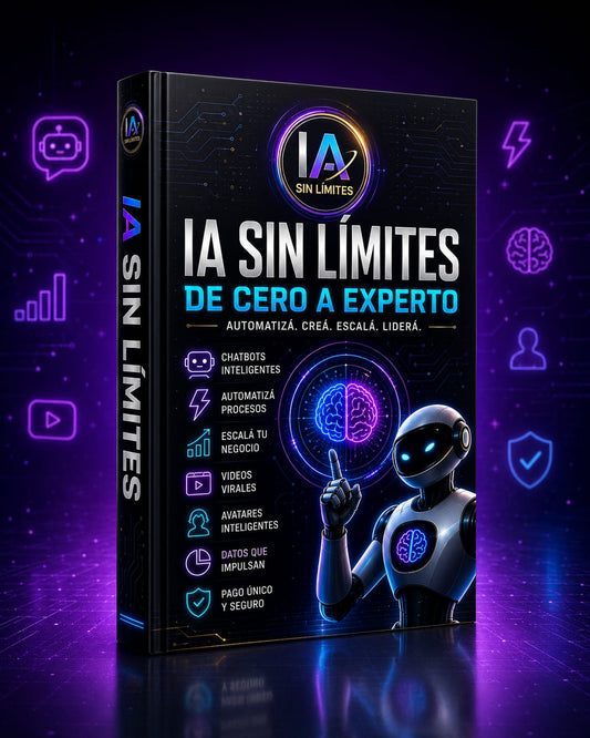 SUPERPACK IA SIN LIMITES + 3 BONUS DE REGALO